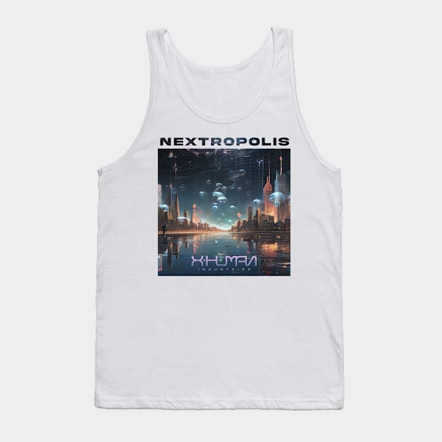 Nextropolis Xhuman future city Tank Top by imagifa